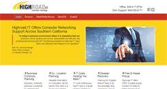 Desktop Screenshot of highroadit.com